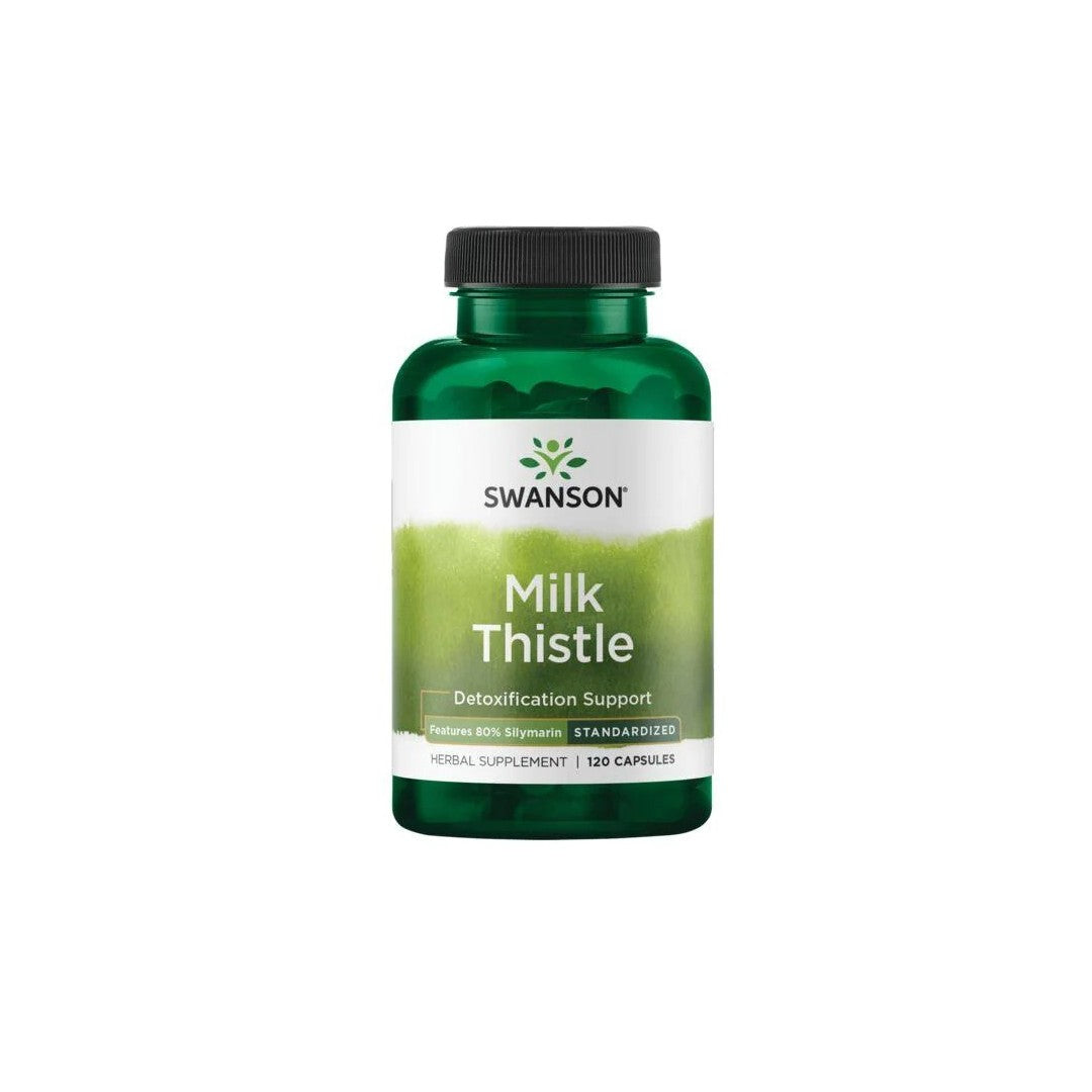 Mariendistel - Eigenschaften 80% Silymarin 120 Kapseln Swanson Health Products